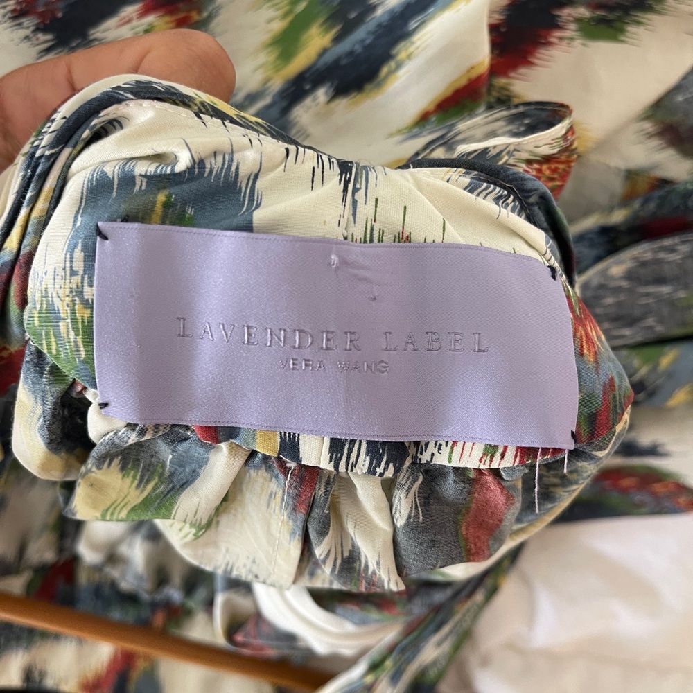 Vera Wang Multicolor Patterned Blouse - image 3